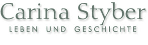 Carina Styber - Leben und Geschichte. Keywords: Biographie; Th�ringen; Unternehmensgeschichte; Firmenchronik; F�rth; Lebenserfahrungen; Lebenserfahrung; W�rzburg; 